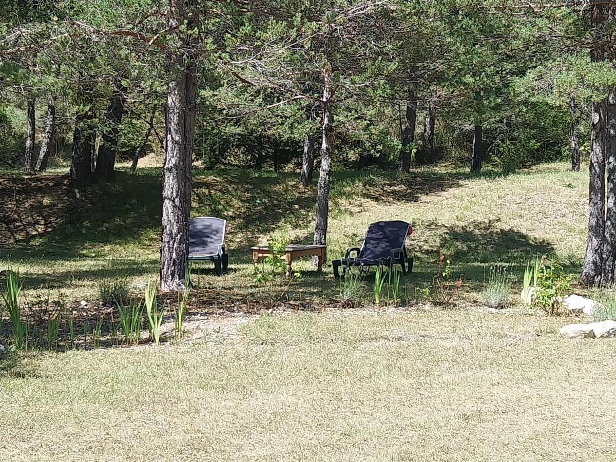 Petit Studio Dans La Prairie Saint-Auban  Exteriör bild